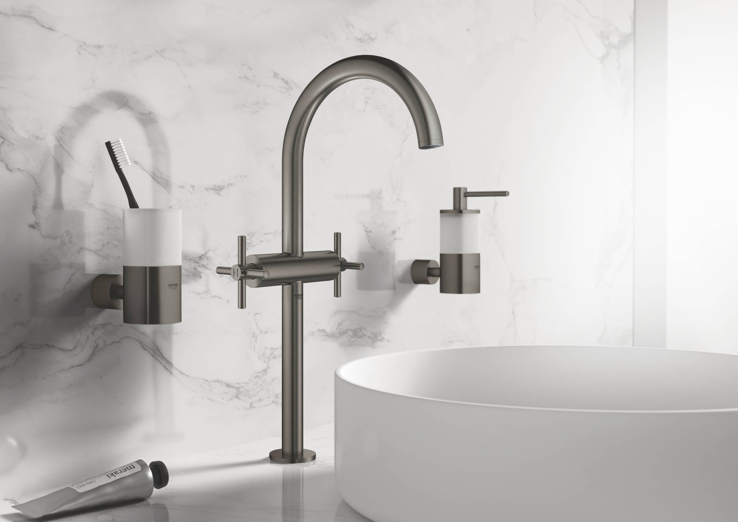 Держатель для стакана GROHE Atrio New, темный графит (40304AL3) - Вид №1