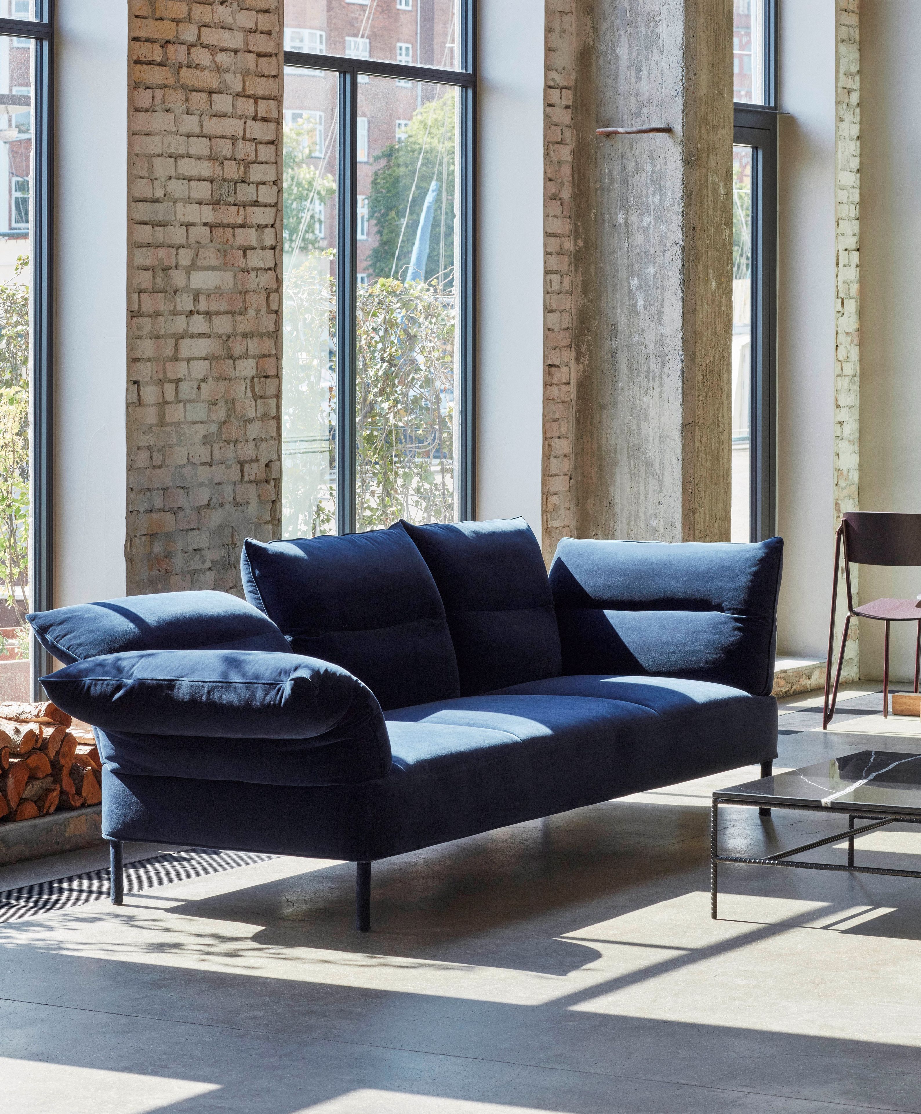 Прямоугольный мраморный журнальный столик Hay арматура ARCH-00107983 - Вид №22