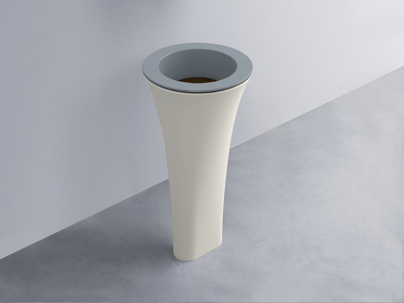 AMLA45-BR+AMPILT-CA+AMCOLT-TL Раковина Amedeo Tondo отдельностоящая cielo Enjoy + Amedeo Ceramica Cielo