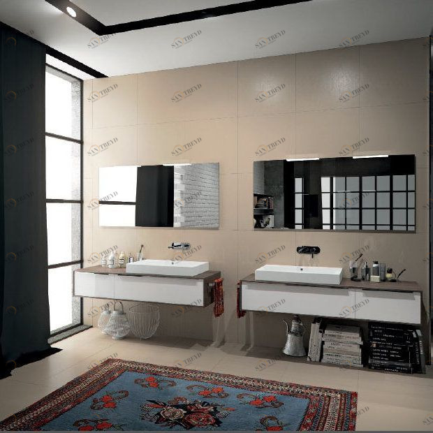 MANHATTAN11 Комплект мебели cm 152,4 + 152,4 Berloni Bagno 42970