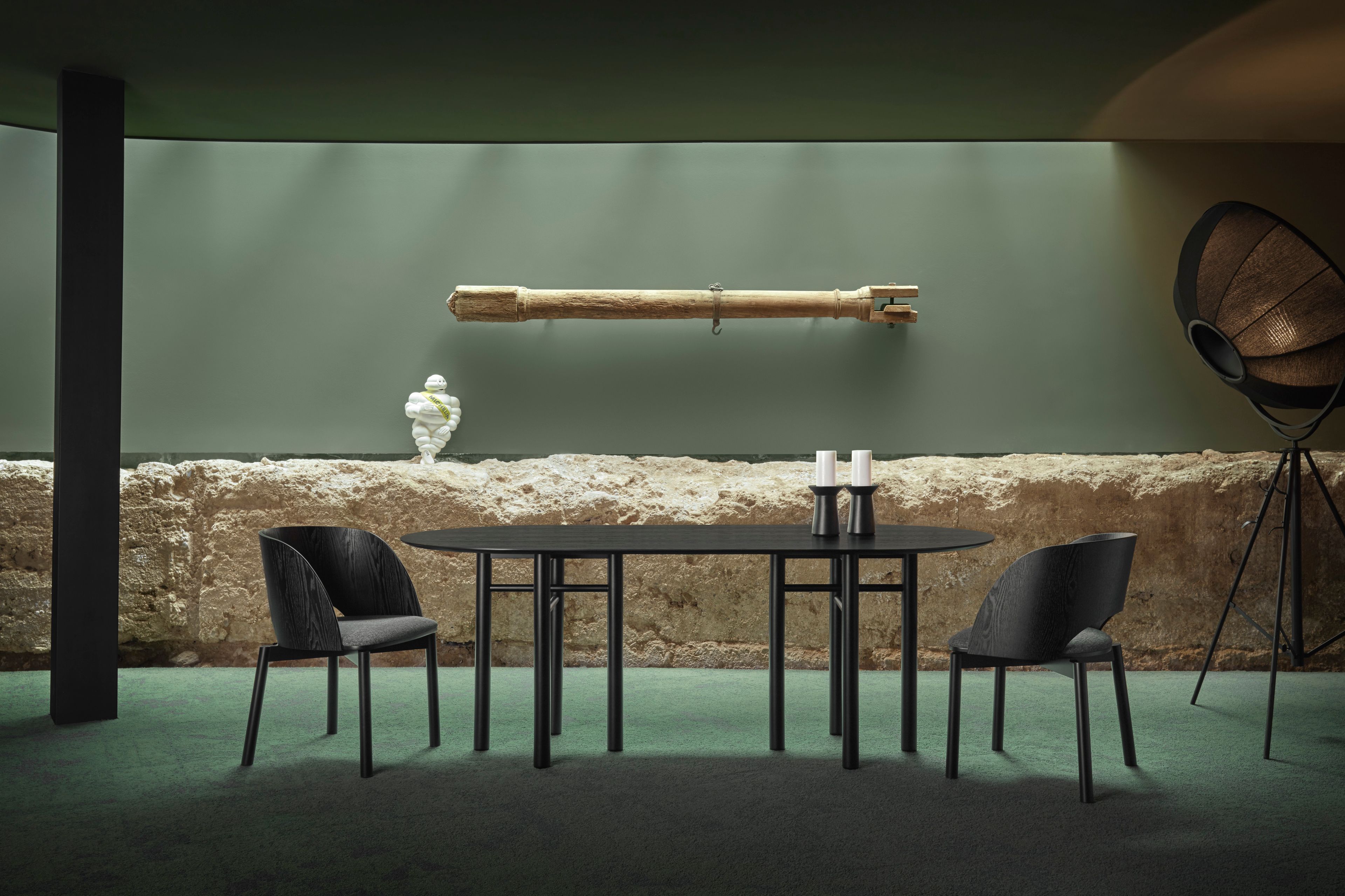 Овальный стол из шпона и каучукового дерева TEULAT Junco ARCH-00145942 - Вид №9