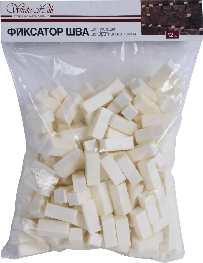 WHITE HILLS Универсальный фиксатор шва для декоративной кладки 10x12x30 мм 82100203