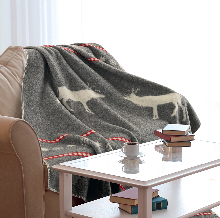 Плед Bormio 260 1000 MARZOTTO BORMIO2601000 - Вид №1