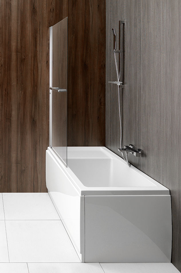 72915 Душевое ограждения на борт вынны Polysan Чехия  - Вид №1