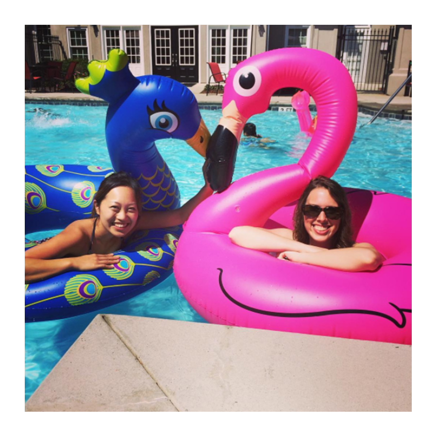 BMPF-PC Круг надувной peacock BigMouth  - Вид №6