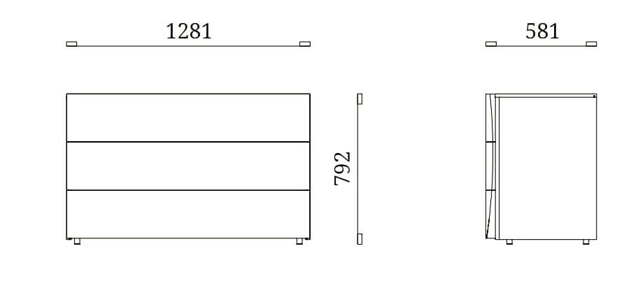 Деревянный комод Febal Casa Антиб ARCH-00072357 - Вид №2