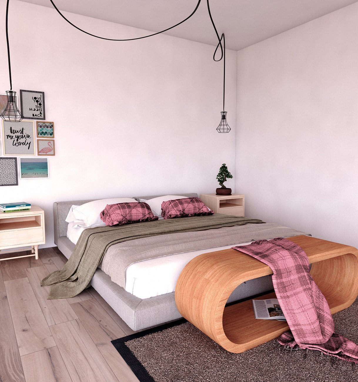 Тумба под телевизор дизайнерская дуб "Цикл" от Odingeniy ODINGENIY ЦИКЛ 178279 Дуб  - Вид №2