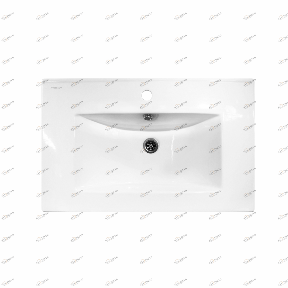 QDR75SLWB01 Подвесная раковина настенная овальная BATi BALi  белая 