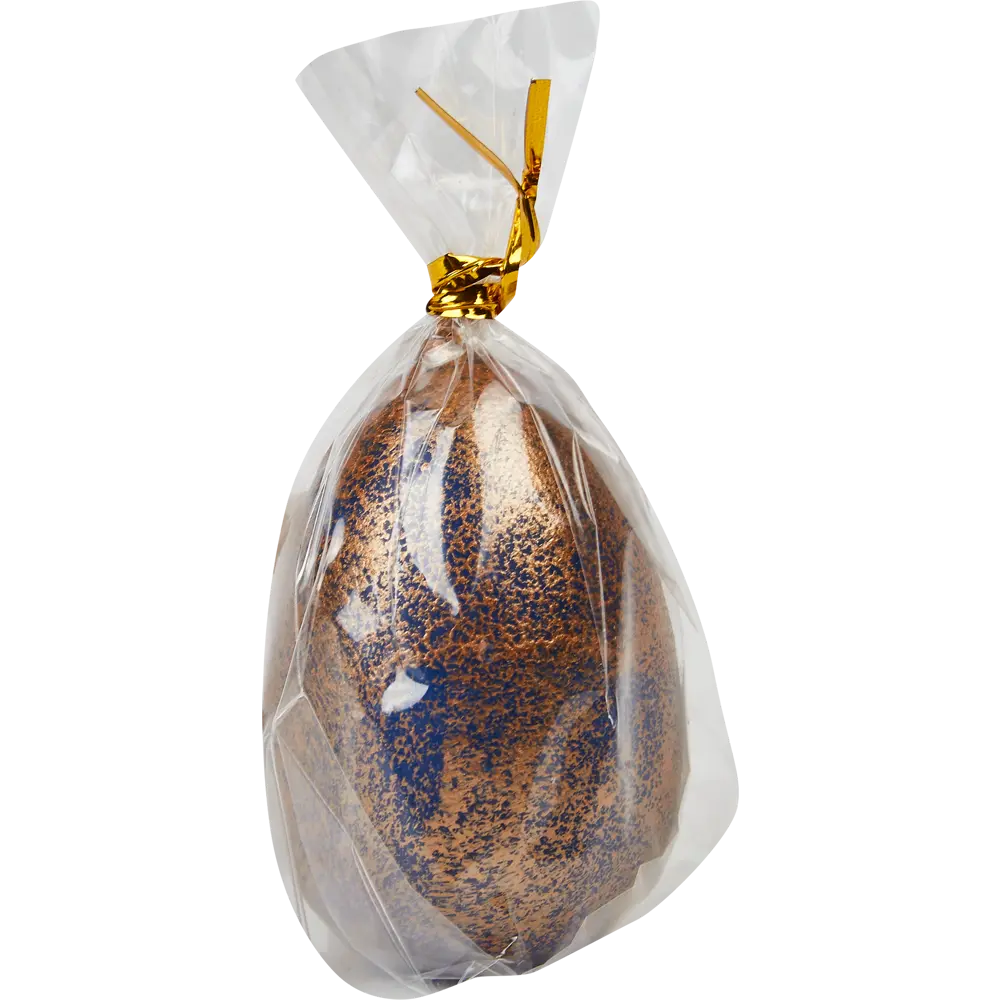 Свеча парафиновая Яйцо-3 малое синие с росписью 5,5 см EVIS STLM-2158376 - Вид №2