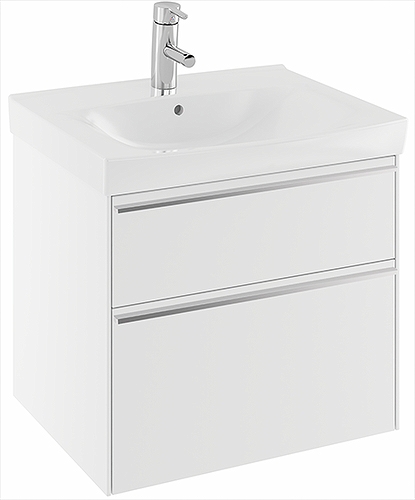 42644 Комплект мебели IFO Sense, с двумя ящиками, Ш = 900 мм, Ш1 = 922 мм, белый  - Вид №1