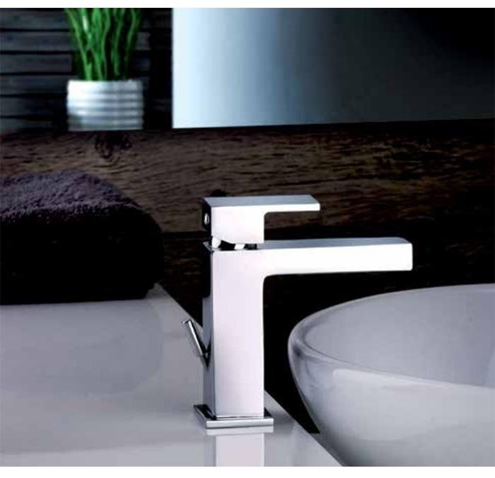 Paini Dax-R Small 84CR211RS смеситель для раковины с донным клапаном  - Вид №3