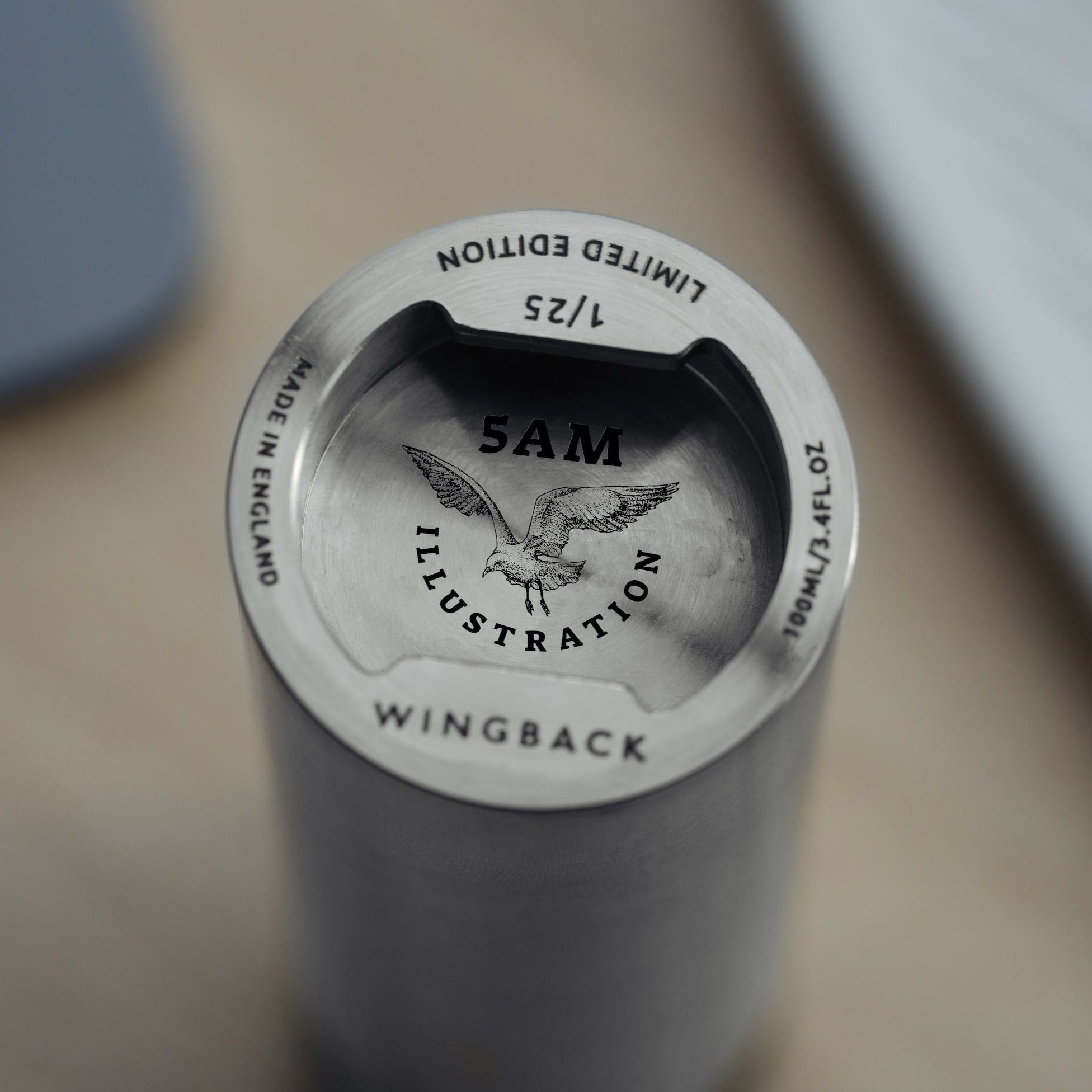 W203STE-5AM X 5AM Иллюстрация - фляжка 100 мл Wingback  - Вид №7