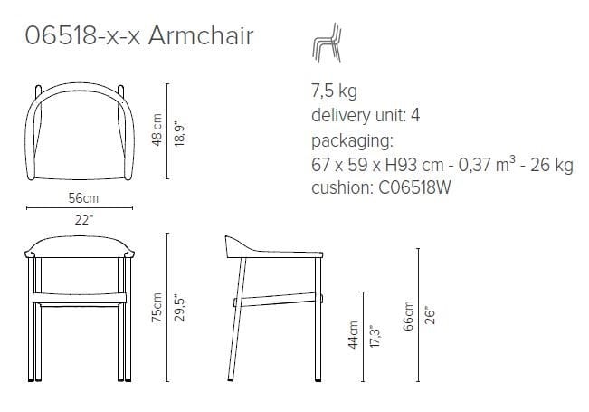 Садовый стул в Batyline® TRIBÙ Illum ARCH-00119503 - Вид №4
