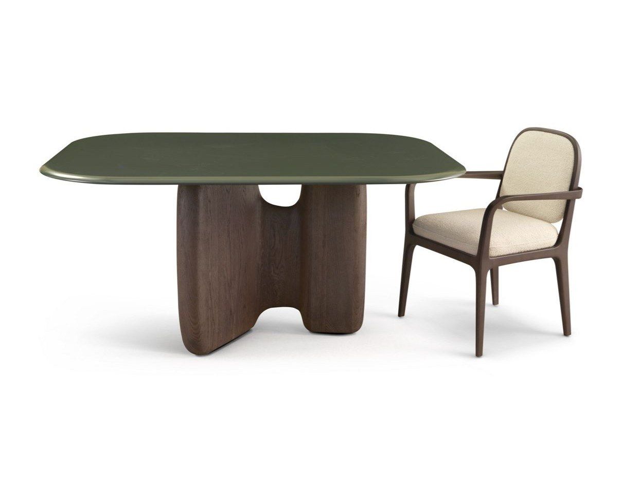 Прямоугольный обеденный стол из дуба ROCHE BOBOIS RIO IPANEMA ARCH-00136074 - Вид №1