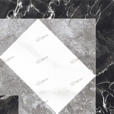 Декор гидрорезка Black & White Тако K-60/LR/t01-cut 10x10 Kerranova sun-id-325061