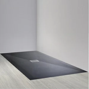 Поддон душевой Filo Black 120x70 Corian