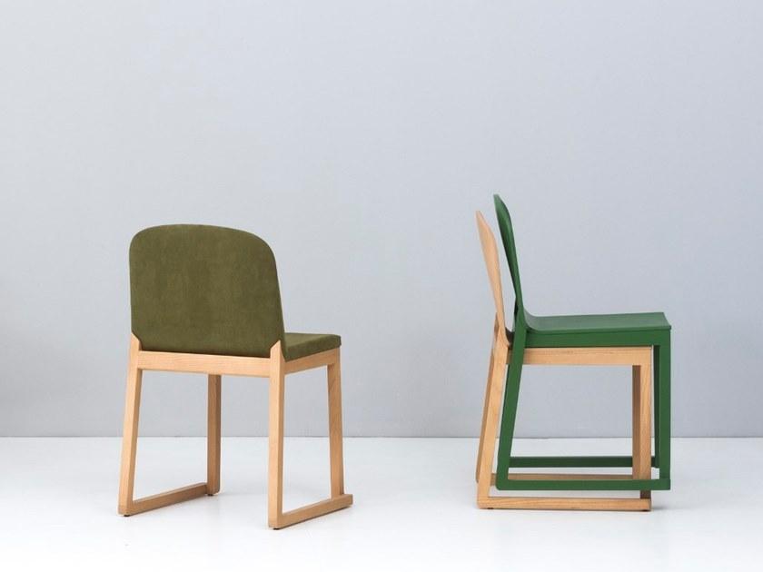 Anesis Стул с обивкой из массива дерева  A90+  - Вид №7