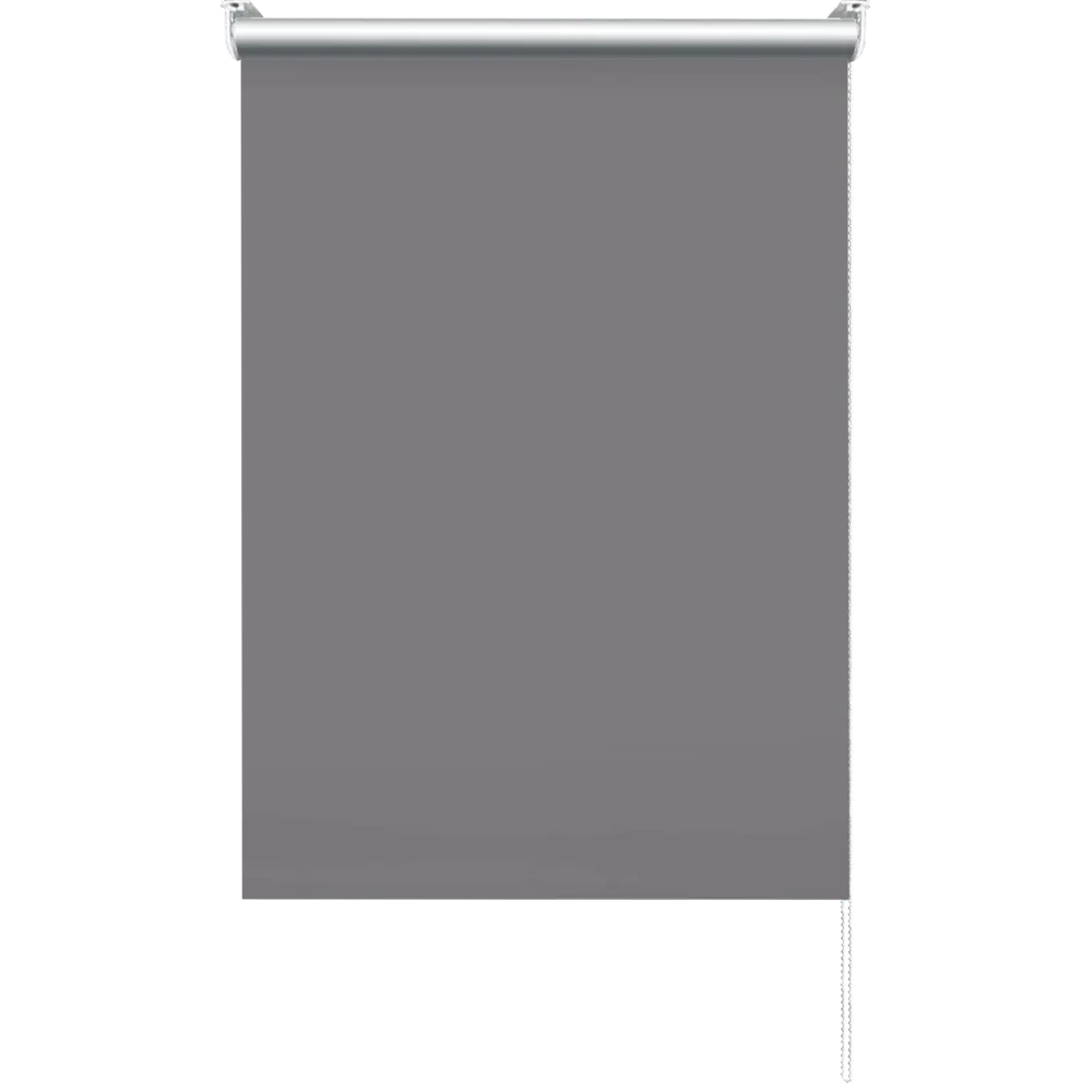 Штора рулонная блэкаут Эскар 50x160 см серая Moon 2 BLACKOUT STLM-2122262