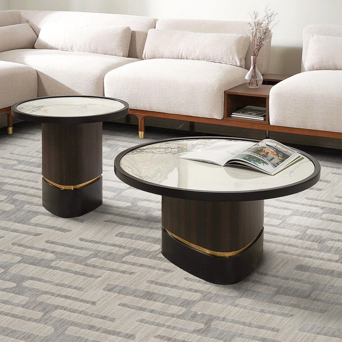 Ковер с прямоугольным рисунком Ademi Essential ARCH-00043861 - Вид №4