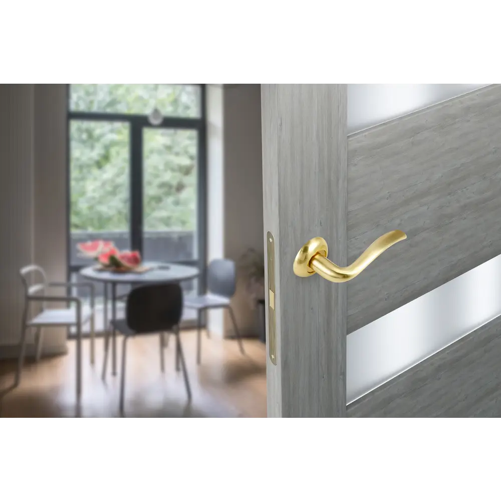 Дверные ручки EDSON EDS-65H-R1 в золотом исполнении 85170622 STLM-0059421 - Вид №7