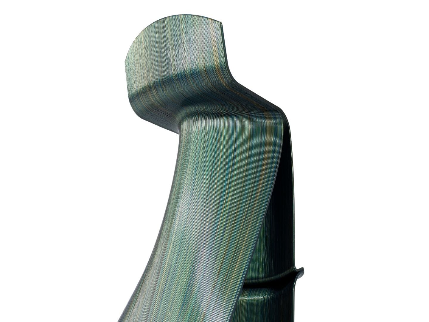 3D печатный пластиковый высокий стул Mediterranea Design PALERMO ARCH-00068423 - Вид №1