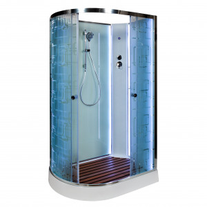 D102S+ эл. L Душевая кабина DETO Серия D