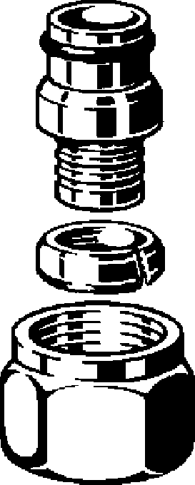 Viega Переход на резьбовые соединения 1037 (614522) 614 522 - Вид №1