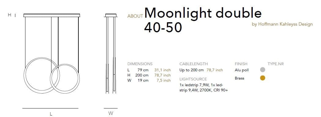 Алюминиевый светодиодный подвесной светильник Quasar Moonlight ARCH-00017659 - Вид №20