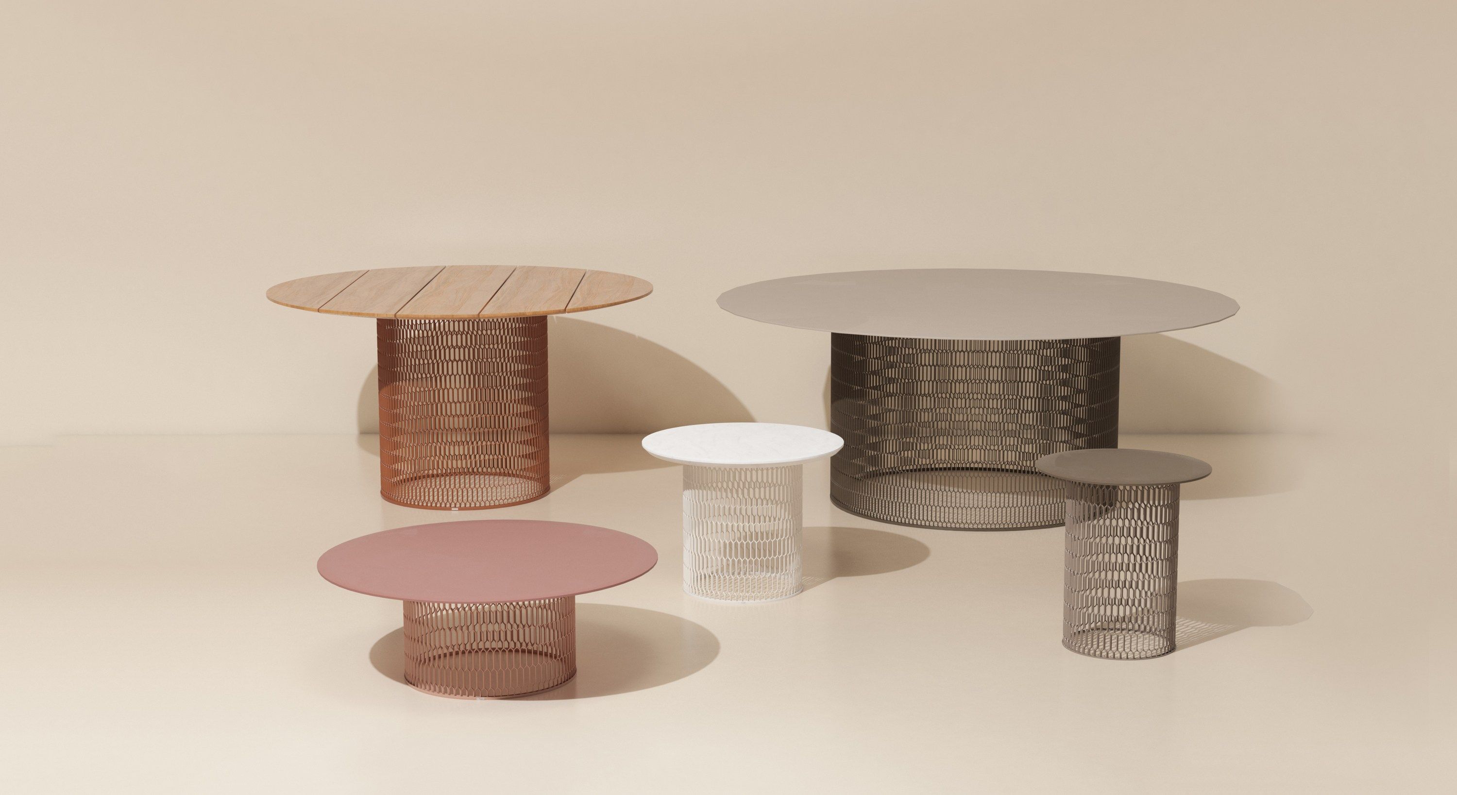 Алюминиевый садовый стол Kettal сетка ARCH-00141308 - Вид №3