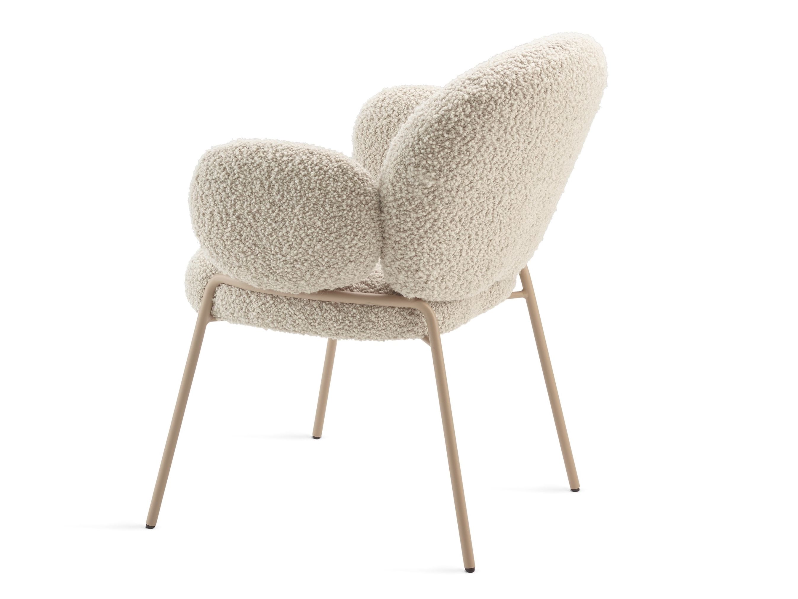 Мягкий тканевый стул с подлокотниками Freifrau Nana ARCH-00128110 - Вид №2