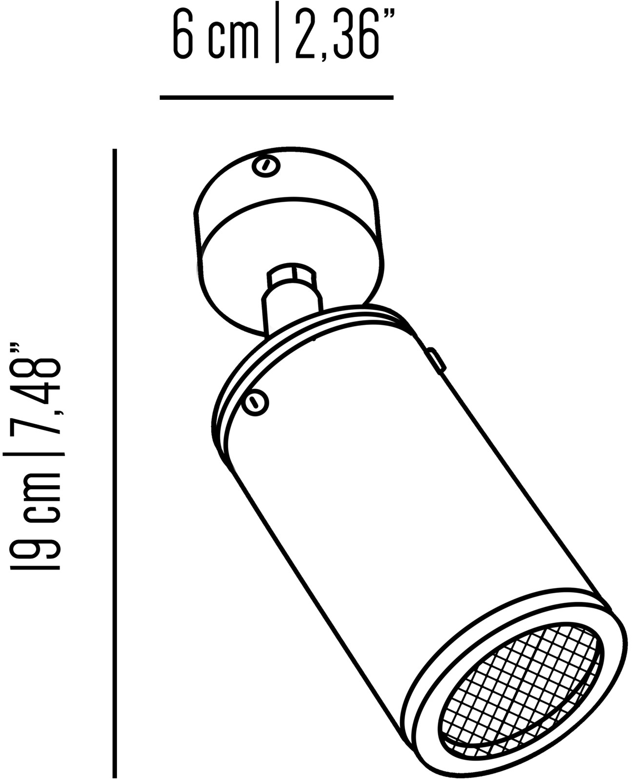 Il Bronzetto Круглый регулируемый светильник из латуни Timeless Urb30 - Вид №1