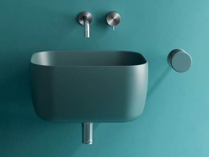 Керамическая прямоугольная подвесная раковина Galassia Lola ARCH-00097632