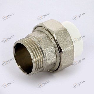 Муфта Н разборная PRO AQUA полипропиленовая 25х1' PA21015