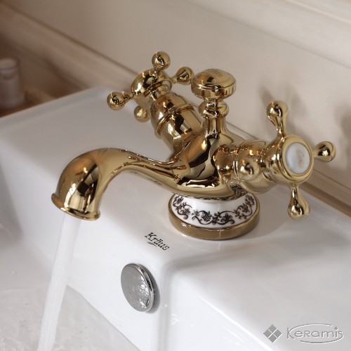 Смесители для раковины Apollo KEF-16000G krausru  - Вид №4