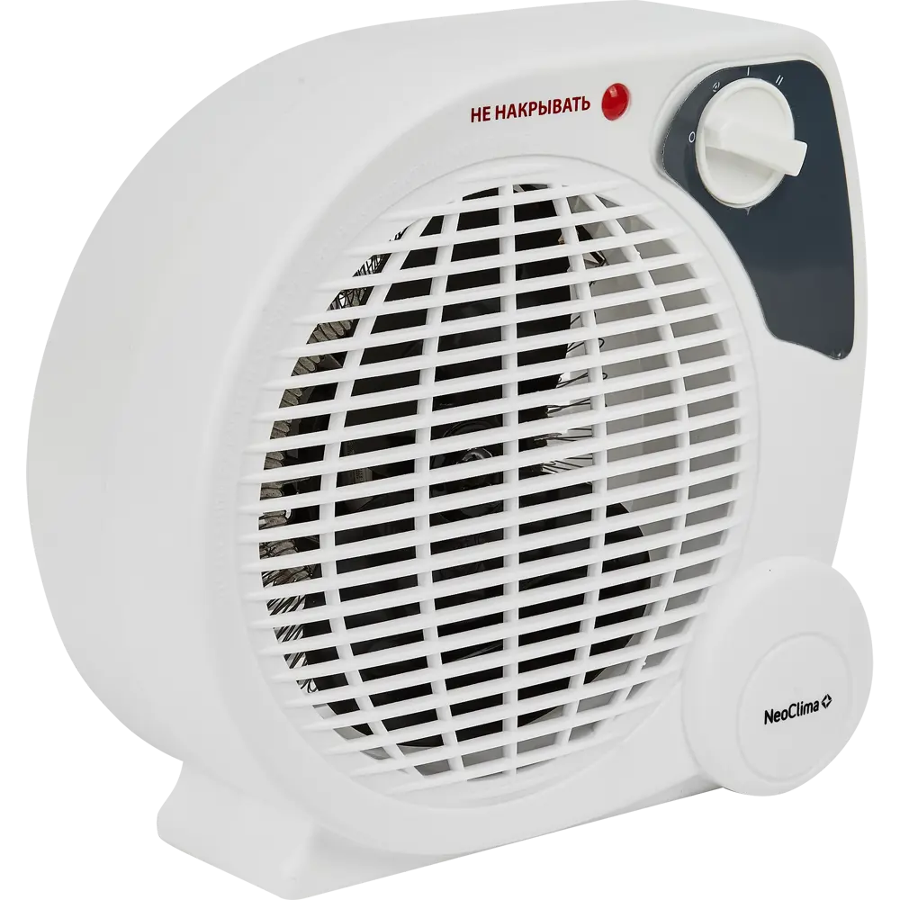 Тепловентилятор спиральный электрический NeoClima FH-01 с механическим термостатом 2000 Вт STLM-2132452