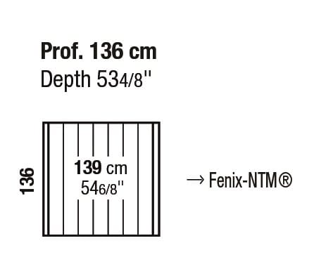 Садовый стол Kristalia ARCH-00002749 - Вид №2