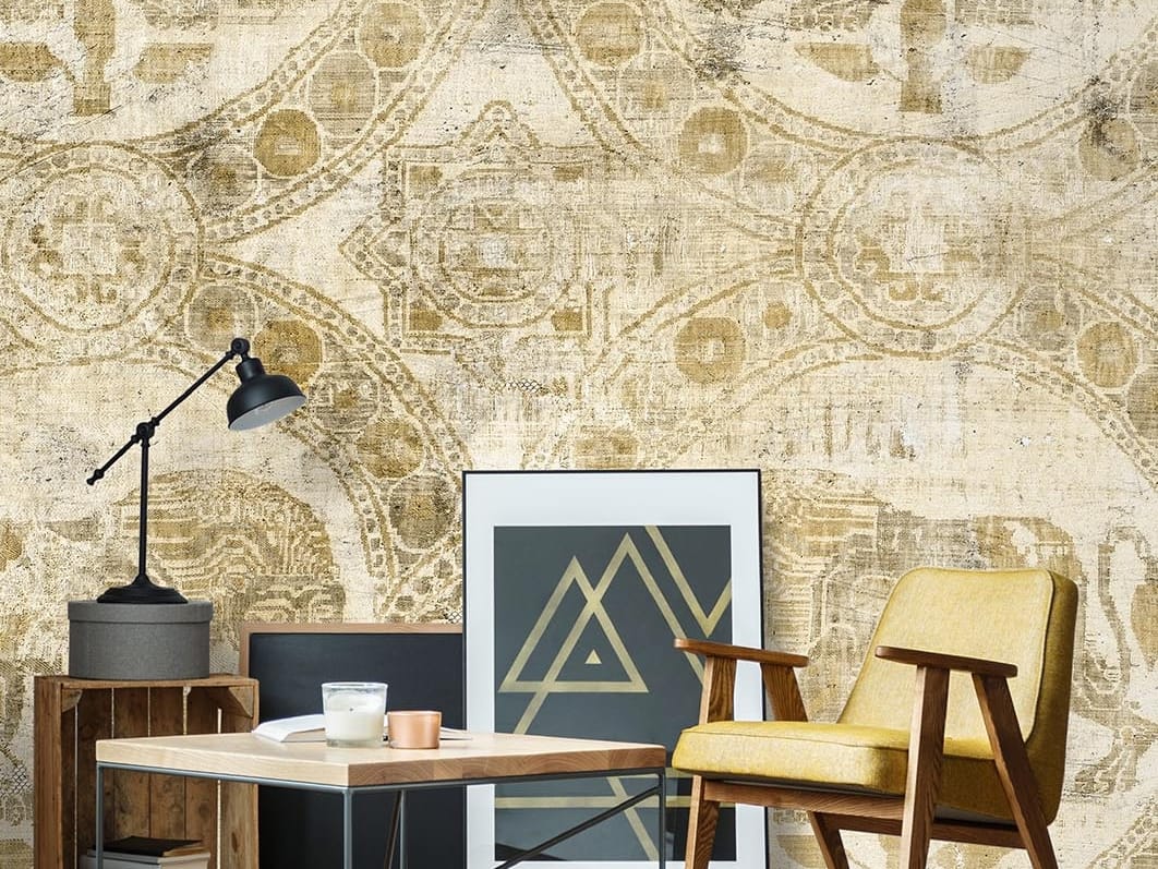 Классические обои, ПВХ бесплатно, экологически чистые, моющиеся WallPepper KRONOS ARCH-00053980