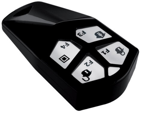 INIM ELECTRONICS Двусторонний радиоключ с 4 кнопками с эргономичным дизайном Air 2 sun-id-1412562 - Вид №1