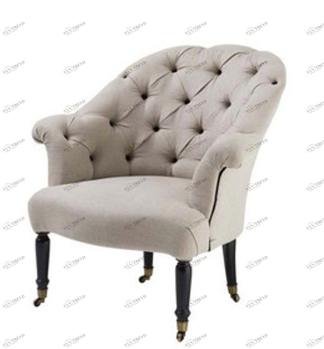 Кресло Montparnasse от Eichholtz EICHHOLTZ ДИЗАЙНЕРСКИЕ, EICHHOLTZ 062221 Серый 