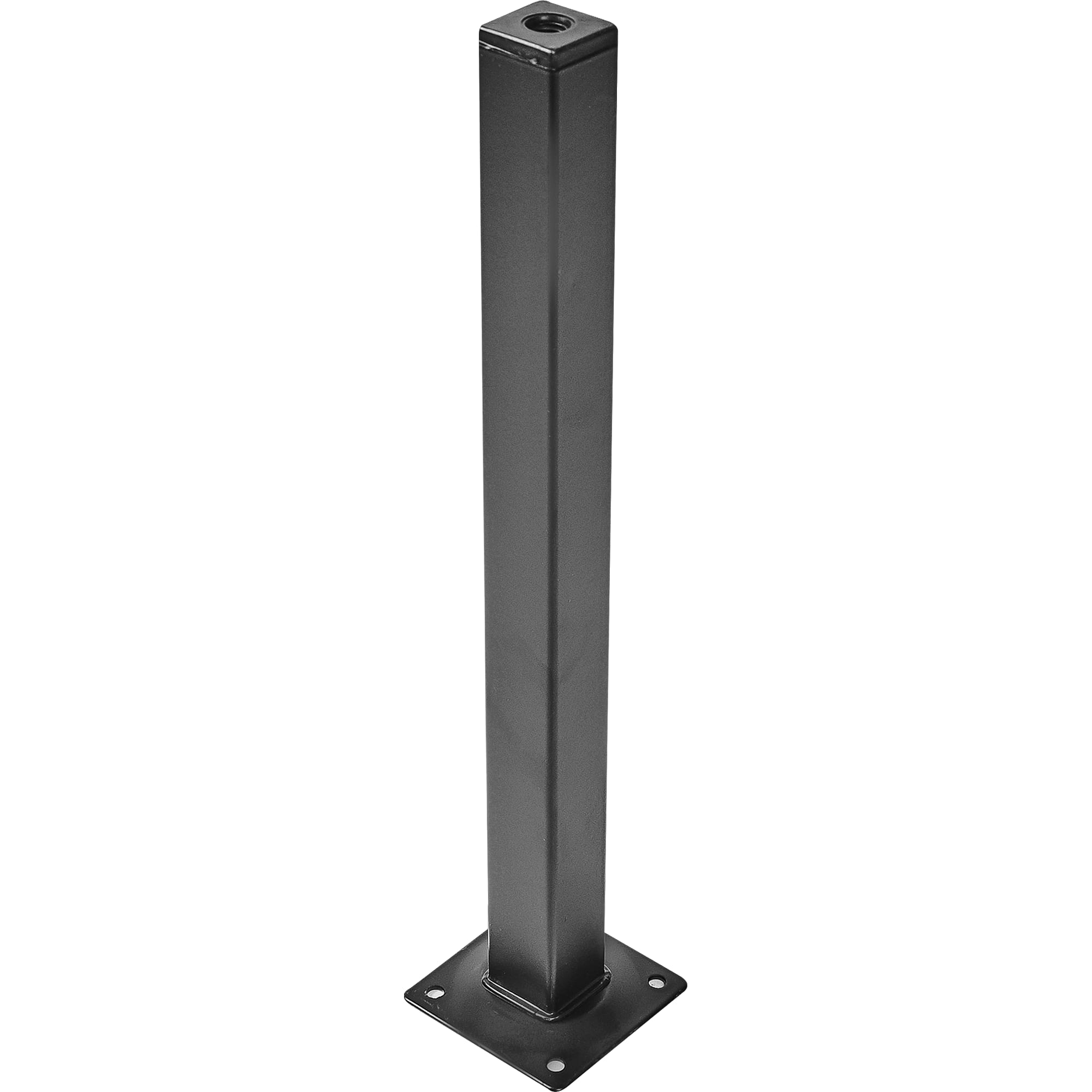 82732787 Ножка квадратная 300х25 мм, сталь, цвет черный Santreyd  - Вид №1