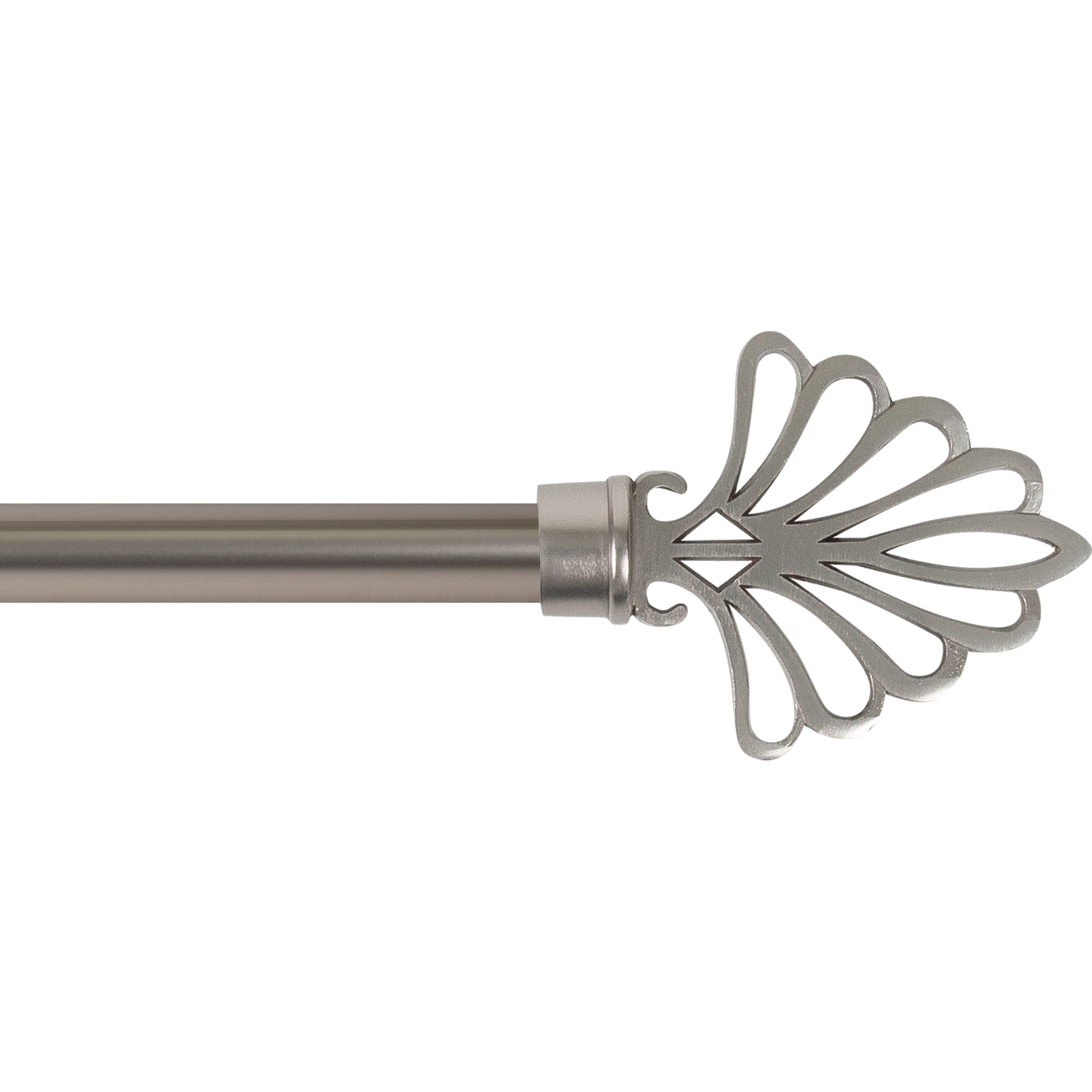 INSPIRE Наконечники «Пальмера» для карнизов, матовый никель, 6 см, 2 шт 82549352 STLM-0029538 - Вид №1