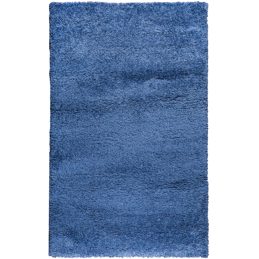 Ковер полипропилен Шагги Тренд L001 60x110 см цвет синий MERINOS STLM-2137524