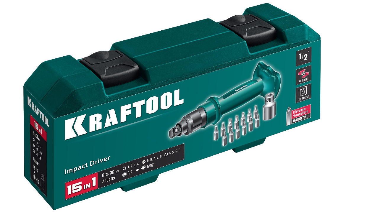 Отвертка с насадками/битами KRAFTOOL 25550-H10_z01 9107826 STDN-0012724 - Вид №1