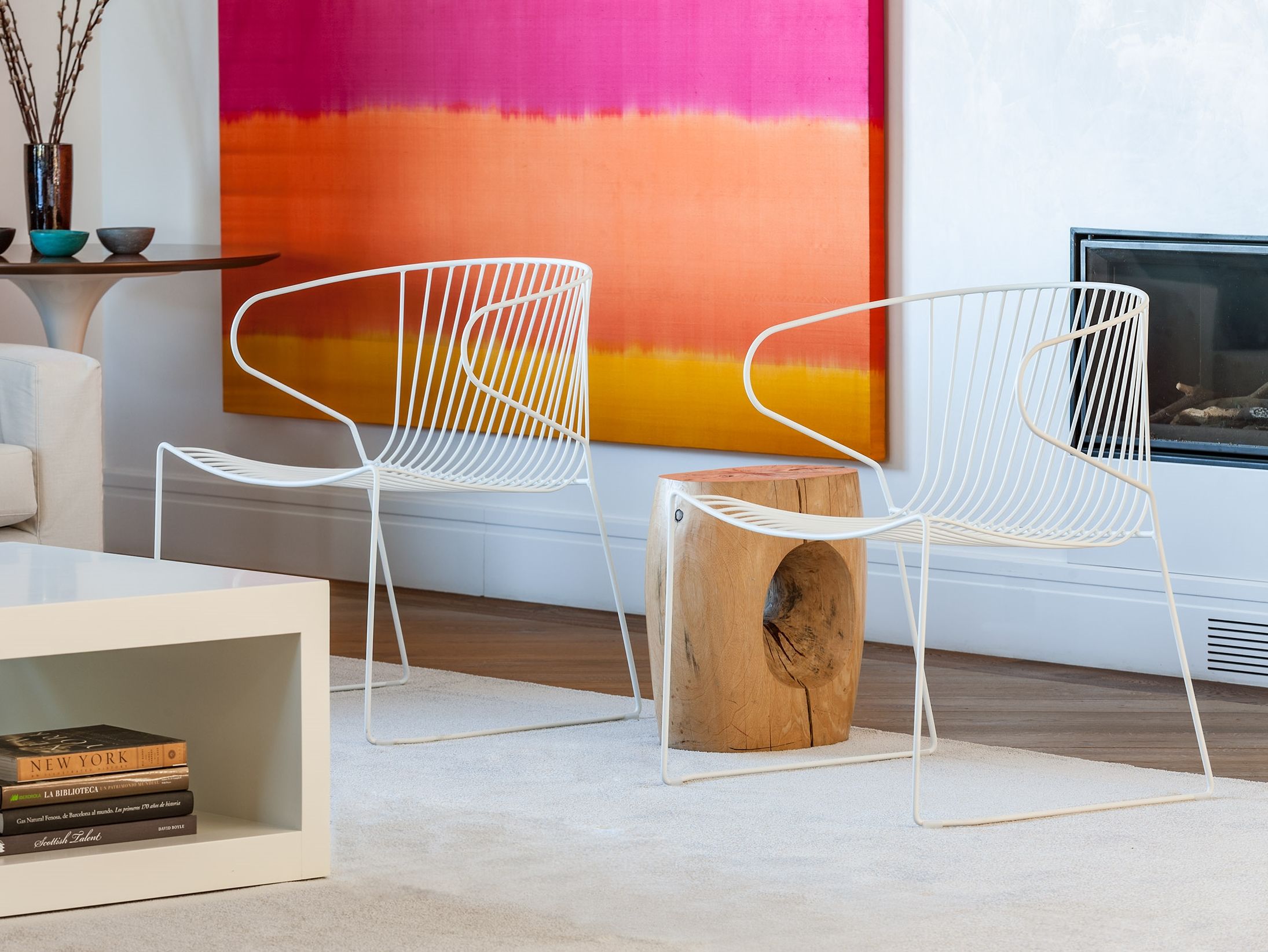 Стальной садовый стул с подлокотниками iSimar Bolonia ARCH-00052068 - Вид №9