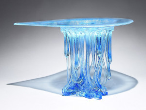 Стеклянная скульптура / центральный элемент