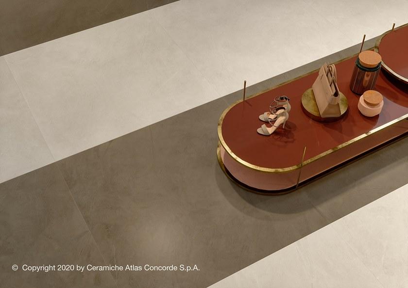 Atlas Concorde Белая плитка для стен с эффектом смолы Prism sun-id-1514355 - Вид №38