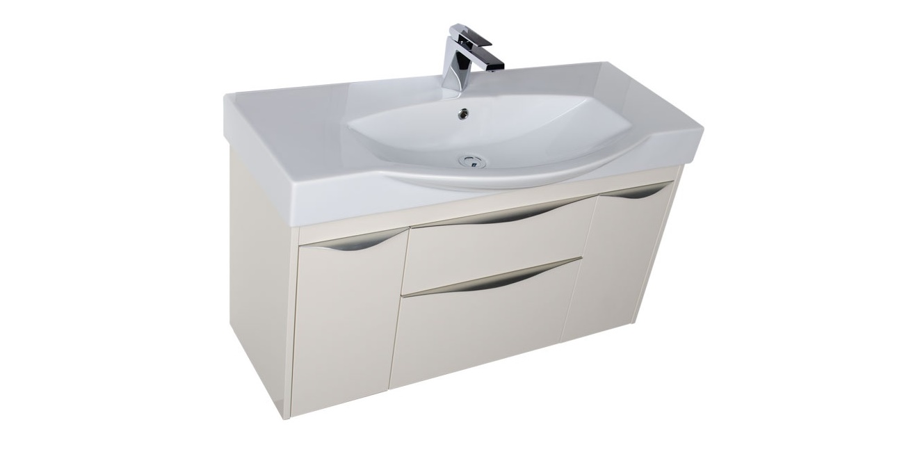 Комплект мебели Aquanet Франка 105 слоновая кость 00183191 - Вид №4