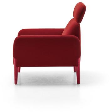 La Cividina Мягкое кресло из ткани с высокой спинкой Join sun-id-1472939 - Вид №5