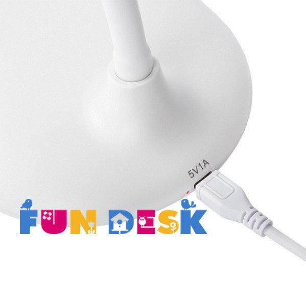 Лампа настольная светодиодная белая FunDesk L5 FUNDESK  00-3948525 Белый Santreyd  - Вид №3