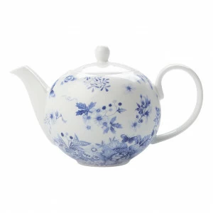 Чайник фарфоровый белый с голубым в подарочной упаковке "Цветочная поляна" MAXWELL & WILLIAMS ЦВЕТОЧНАЯ ПОЛЯНА 00-3946813 Белый;голубой